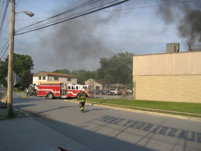 Working Fire North State Auto body